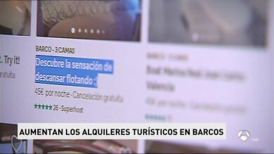 Polémica por el boom de los alojamientos turísticos en los barcos: los hoteleros denuncian que son ilegales
