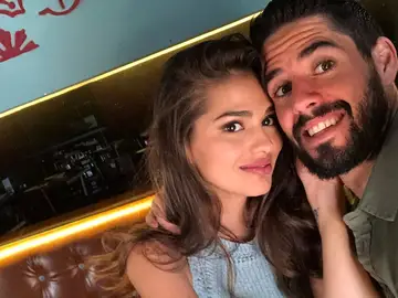 Isco Alarcón y Sara Sálamo Isco Alarcón y Sara Sálamo