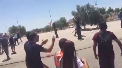 Cargas policiales y dos detenidos durante la segunda jornada de huelga de Amazon