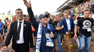 Maradona se convierte en presidente del Dinamo Brest: 