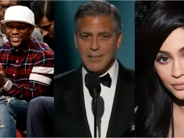 Los tres famosos mejor pagados según Forbes Los tres famosos mejor pagados según Forbes