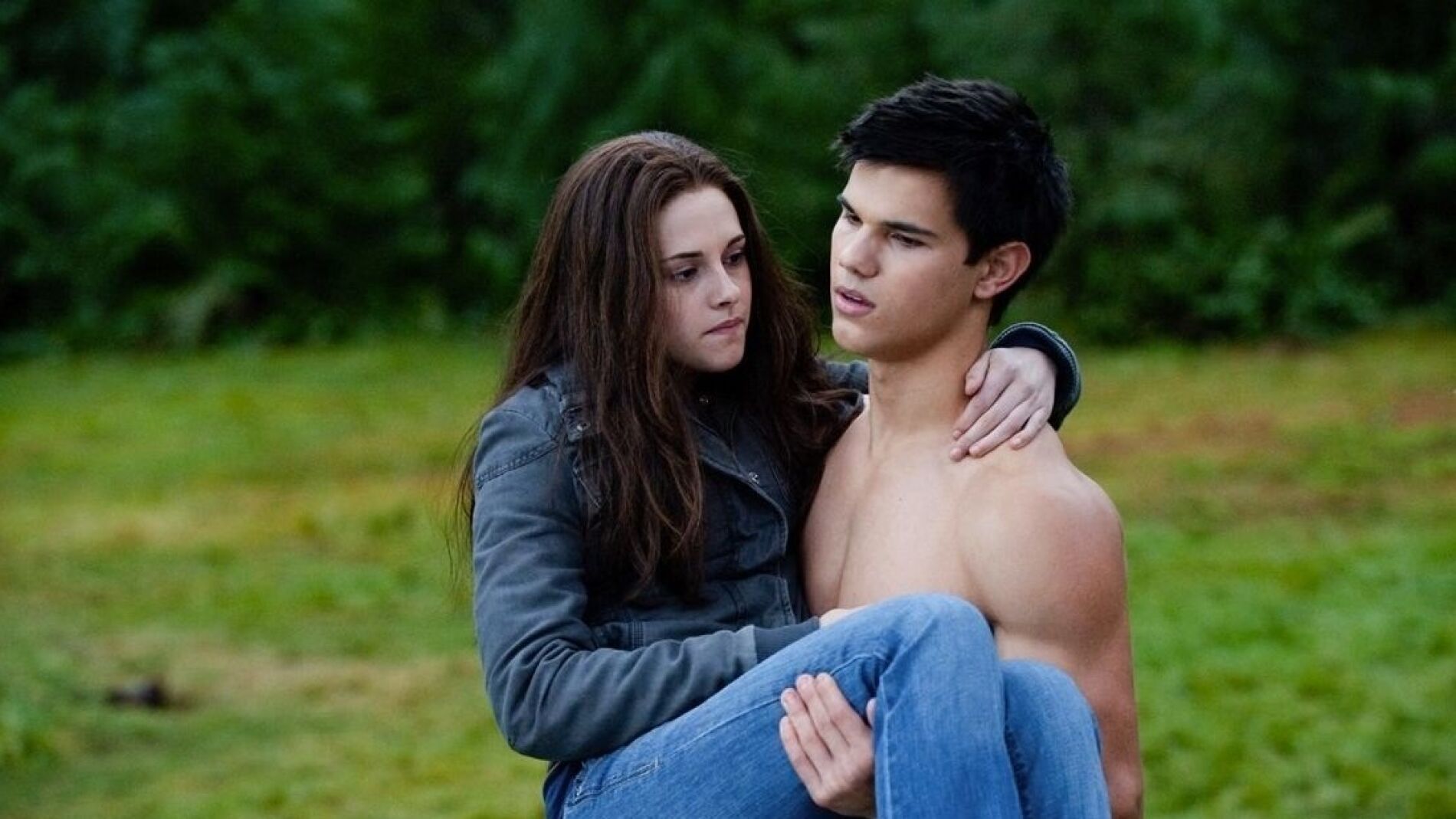 Kristen Stewart y Taylor Lautner en 'Eclipse'