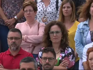 Concentración en repulsa del suceso ocurrido en La Orotava Concentración en repulsa del suceso ocurrido en La Orotava