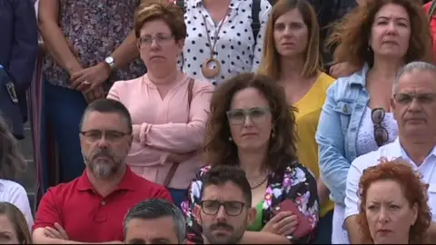 Concentración en repulsa del suceso ocurrido en La Orotava Concentración en repulsa del suceso ocurrido en La Orotava