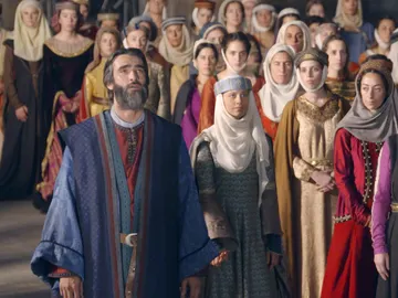 El gran final de ‘La Catedral del Mar’ dentro de la basílica de Santa María del Mar El gran final de ‘La Catedral del Mar’ dentro de la basílica de Santa María del Mar