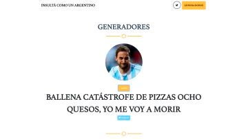 Pagina de insultos argentina