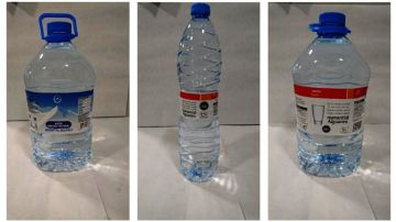 Las botellas de agua retiradas