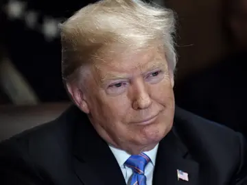 El presidente de los Estados Unidos, Donald Trump El presidente de los Estados Unidos, Donald Trump