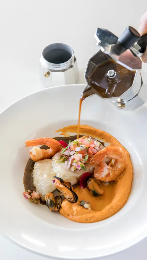 Cafetera Pez Playa