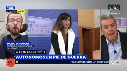 Pablo Echenique en Espejo Público Pablo Echenique en Espejo Público