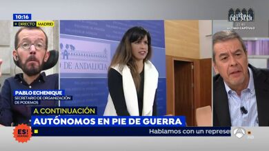 Pablo Echenique, a los tertulianos de Espejo Público: 