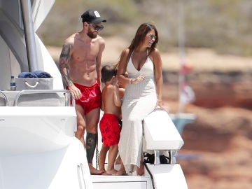 Leo Messi y Antonella Roccuzzo Leo Messi y Antonella Roccuzzo