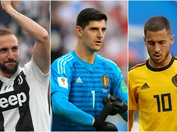 ¿Operación que implica a Higuaín, Courtois y Hazard? ¿Operación que implica a Higuaín, Courtois y Hazard?