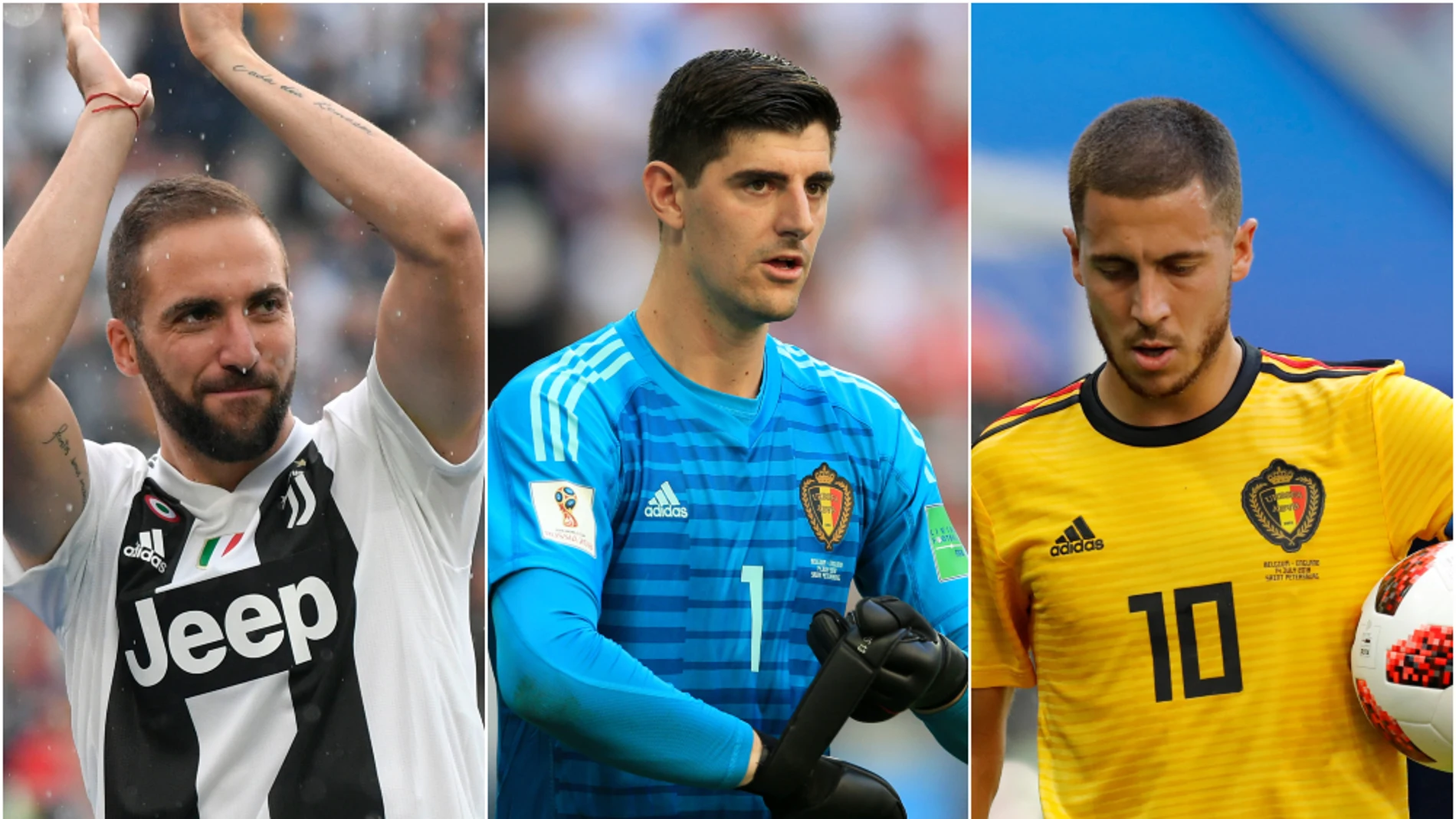 ¿Operación que implica a Higuaín, Courtois y Hazard? ¿Operación que implica a Higuaín, Courtois y Hazard?