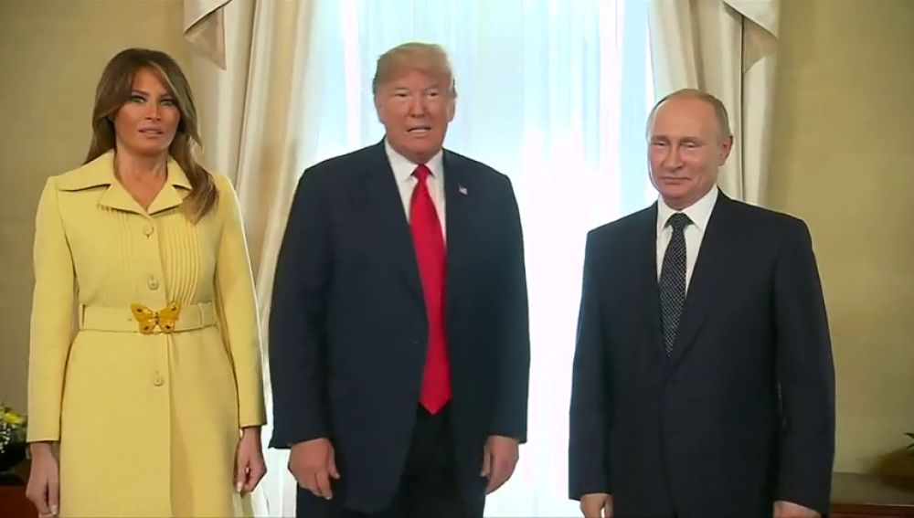 ¿Qué ocurrió entre Melania Trump y Vladimir Putin para que la primera dama reaccionase así?