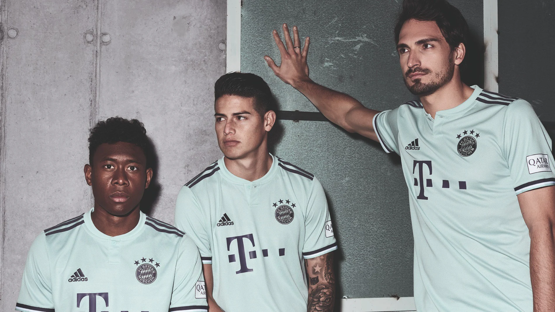 James en la presentación de la nueva equipación James en la presentación de la nueva equipación