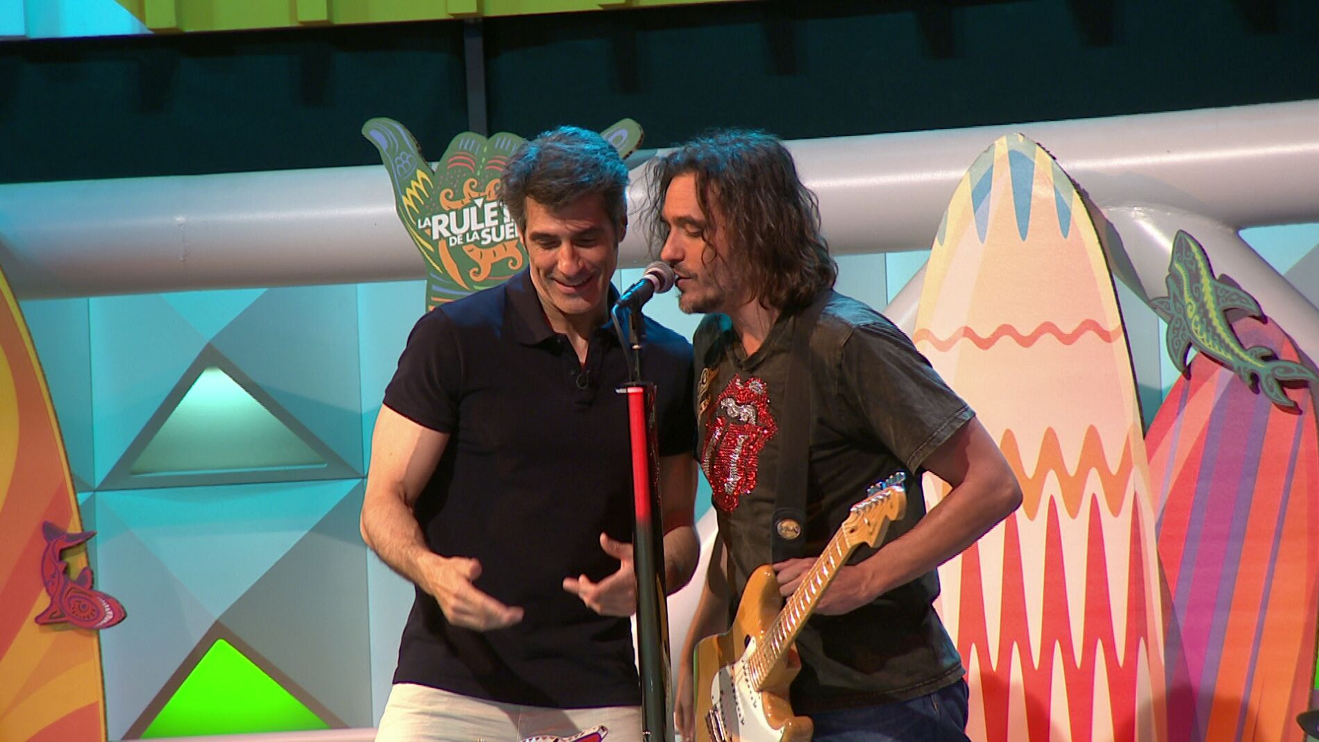 El dueto de Jorge y Joaqu&iacute;n con "El venao" en 'La ruleta de la suerte'