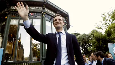 El candidato a liderar al PP, Pablo Casado El candidato a liderar al PP, Pablo Casado