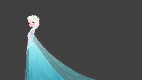 Frozen. El reino del hielo, 2013 .Brittney Lee. Estudio para la dirección de arte Pintura digital