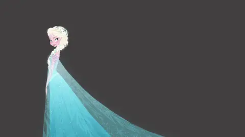 Pintura digital Frozen. El reino del hielo, 2013 .Brittney Lee. Estudio para la dirección de arte Pintura digital