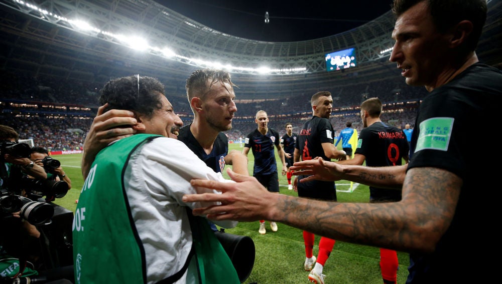 Yuri Cortez, el fotógrafo que celebró el gol de Mandzukic con los croatas