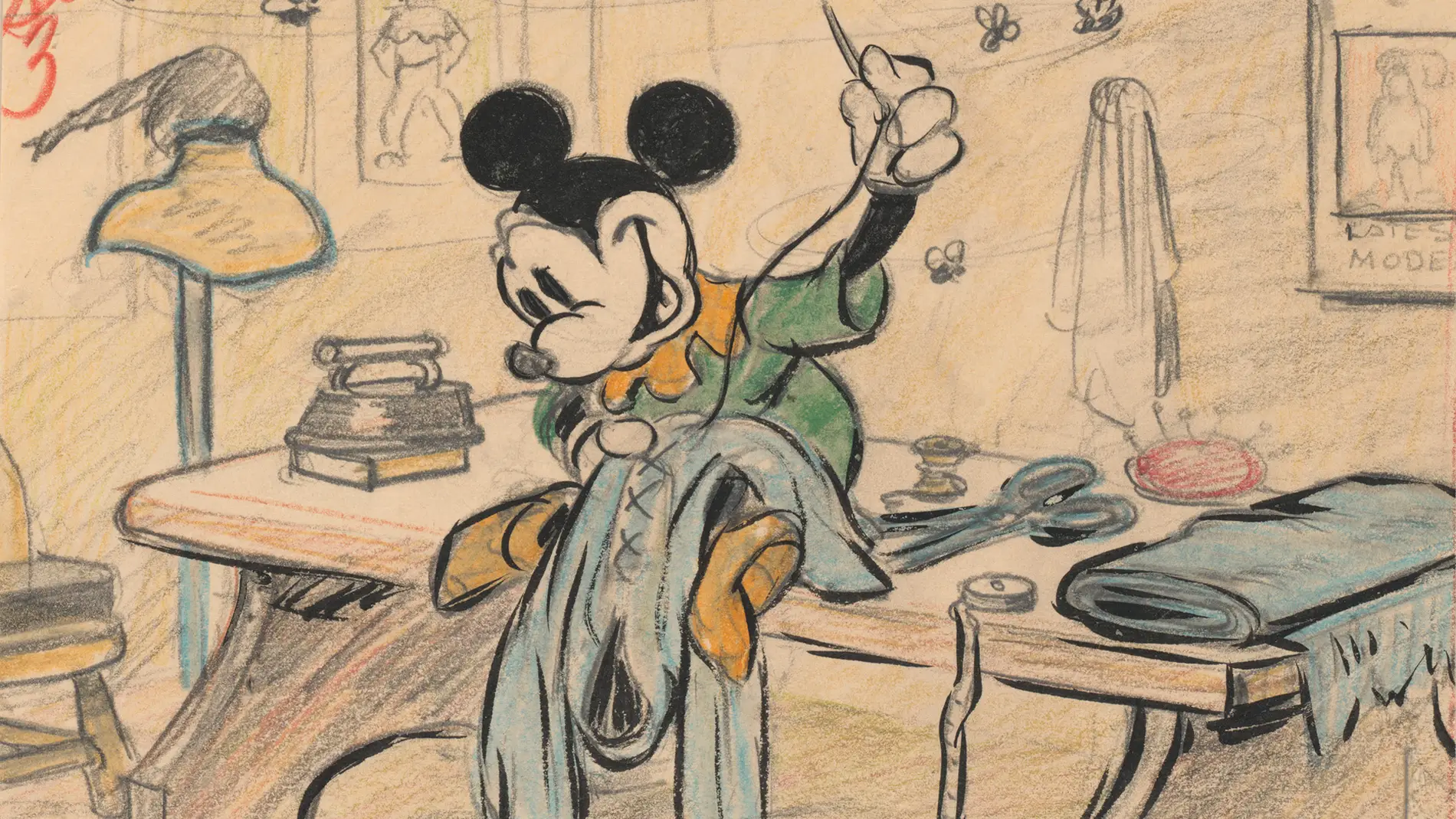 El sastrecillo valiente, una de las obras de arte de 'Disney. El arte de contar historias' 