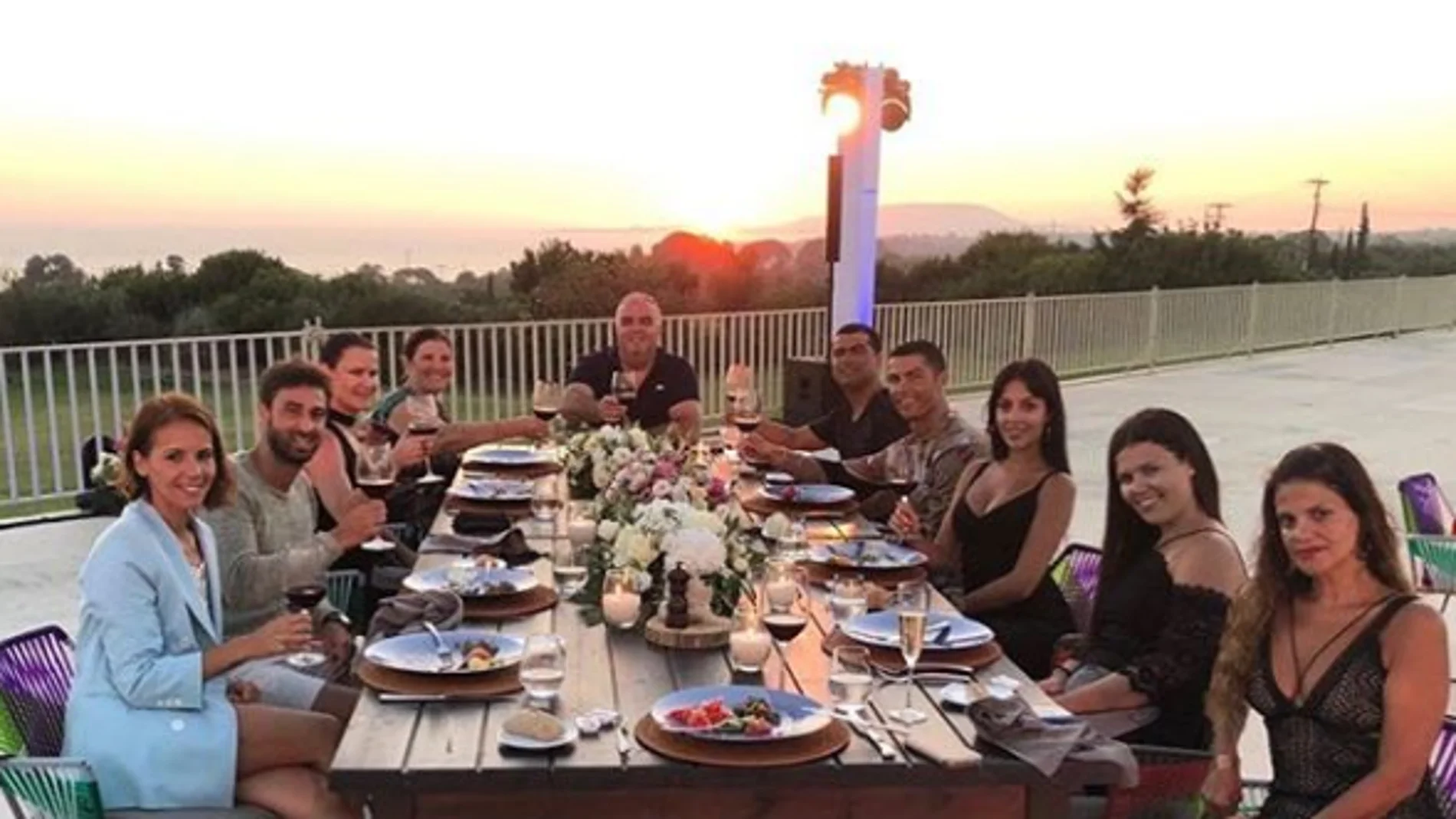 Cristiano Ronaldo, junto a su familia en Grecia Cristiano Ronaldo, junto a su familia en Grecia