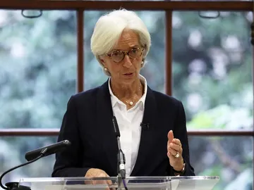 La directora del Fondo Monetario Internacional (FMI), Christine Lagarde La directora del Fondo Monetario Internacional (FMI), Christine Lagarde