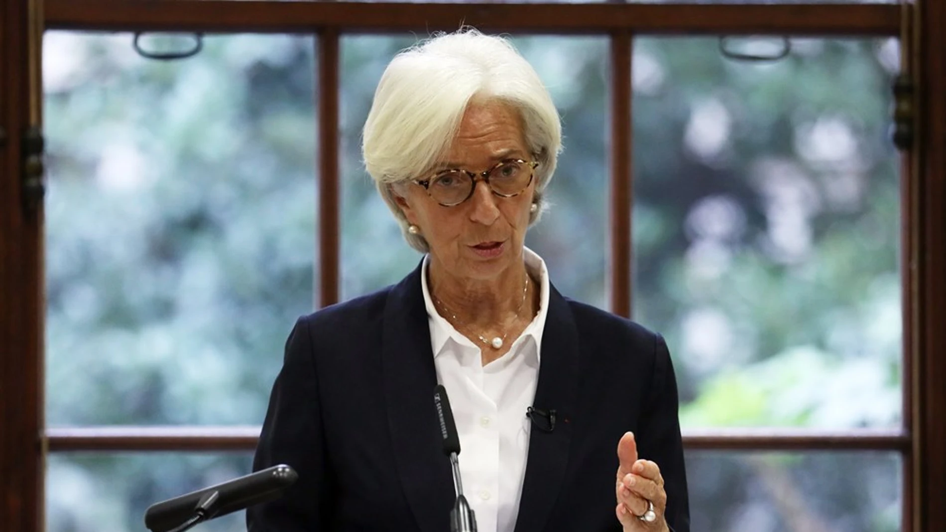La directora del Fondo Monetario Internacional (FMI), Christine Lagarde La directora del Fondo Monetario Internacional (FMI), Christine Lagarde