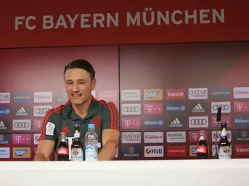 Niko Kovac en rueda de prensa Niko Kovac en rueda de prensa