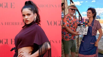 La cantante Rosalía, fichaje estrella de la nueva película de Almodóvar y Penélope Cruz con un aspecto irreconocible