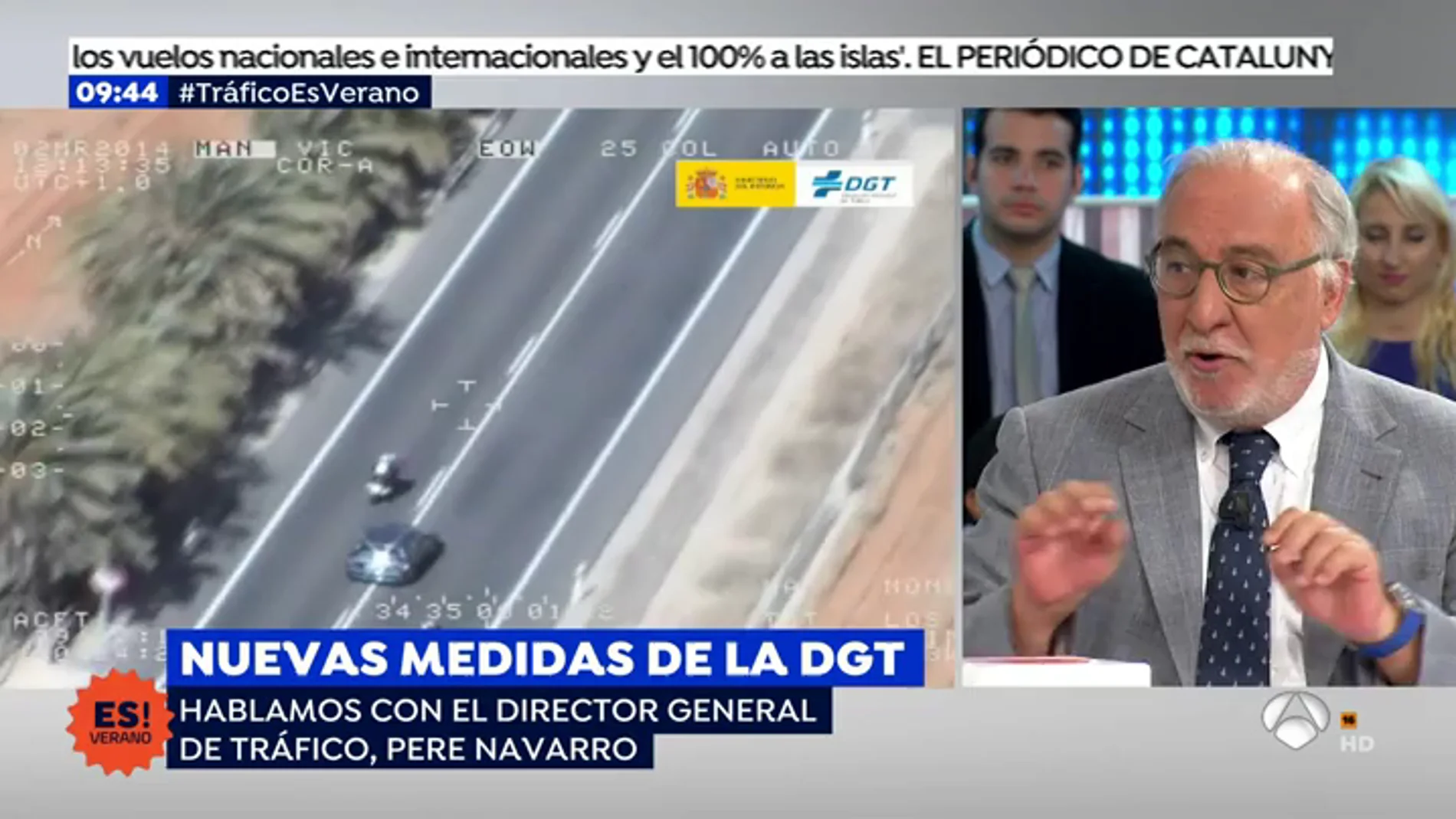 Pere Navarro: "La lucha por la seguridad vial ha bajado en prioridad, asciende la cifra de muertos"