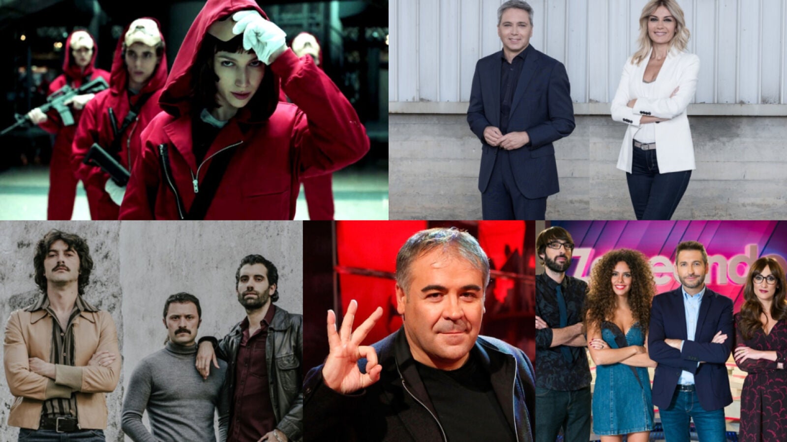 Atresmedia suma 25 nominaciones en los Premios Iris de la Academia de la Televisión