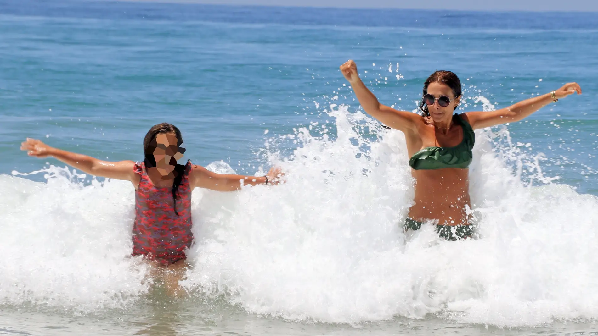 Paula Echevarría y su hija Daniella