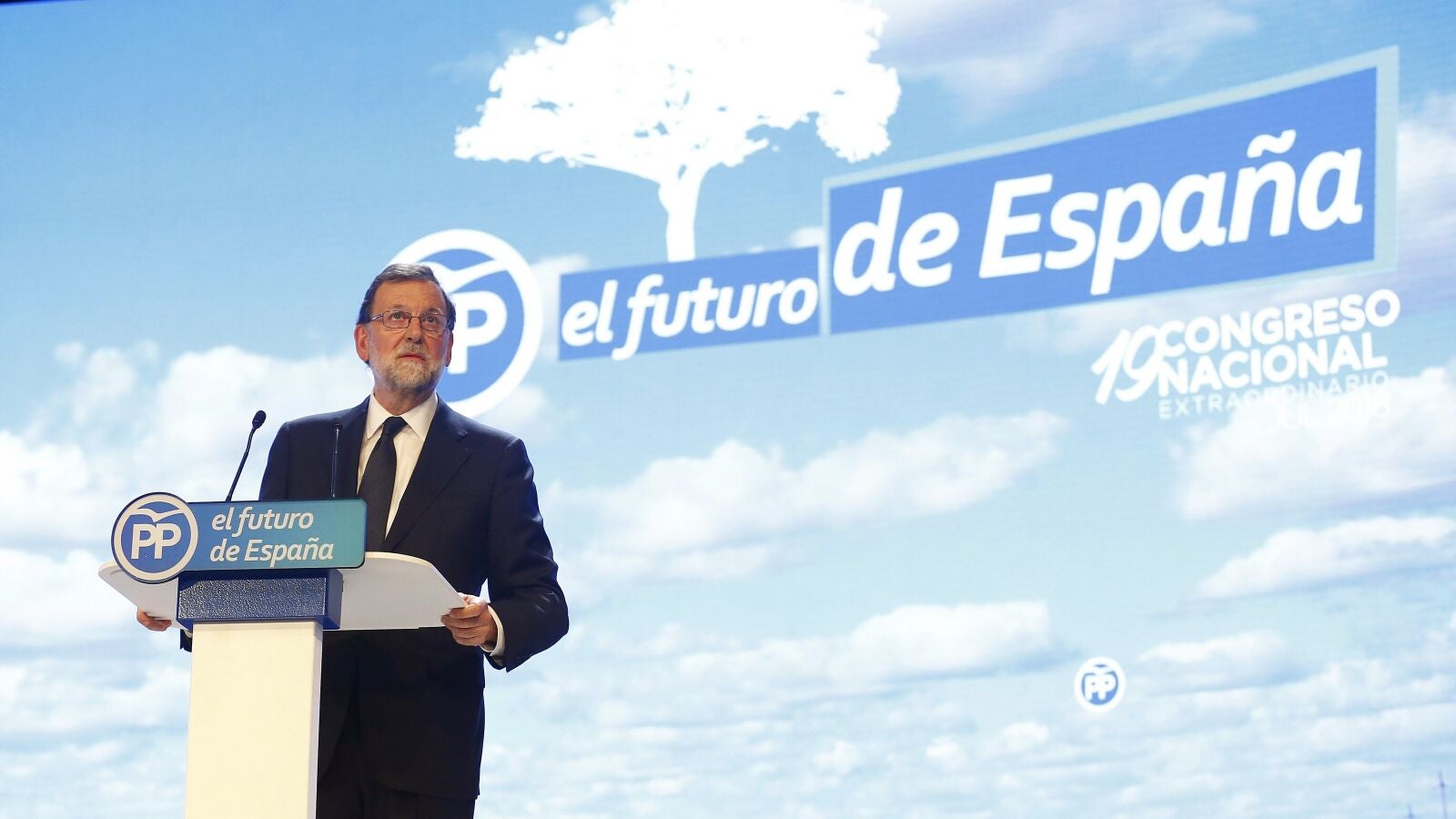 Rajoy reivindica su labor frente a los independentistas 