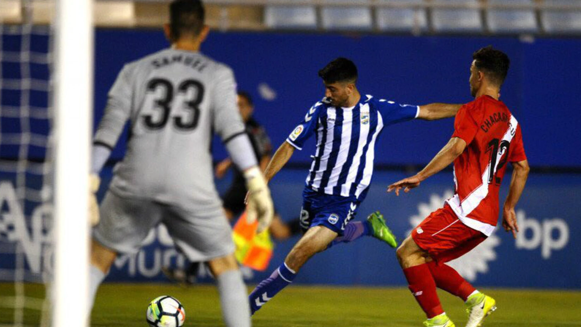 El Lorca, durante un partido de la pasada temporada El Lorca, durante un partido de la pasada temporada