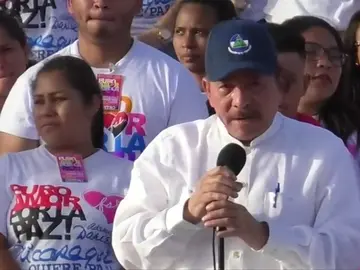 Ortega carga contra Iglesia católica, desafía a OEA y llama a la autodefensa Ortega carga contra Iglesia católica, desafía a OEA y llama a la autodefensa