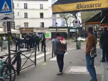 Detenido el jefe de seguridad de Macron que se hizo pasar por policía y golpeó a manifestantes Detenido el jefe de seguridad de Macron que se hizo pasar por policía y golpeó a manifestantes