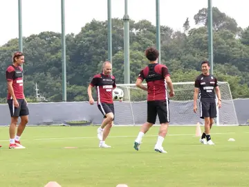 Andrés Iniesta, con el Vissel Kobe Andrés Iniesta, con el Vissel Kobe