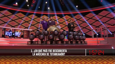 Las tres preguntas que dejan a 'Los Lobos' a las puertas de llevarse el bote de 2.955.000€ en '¡Boom!'
