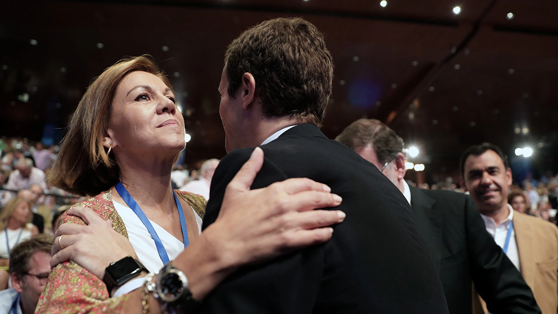 María Dolores de Cospedal y Pablo Casado María Dolores de Cospedal y Pablo Casado