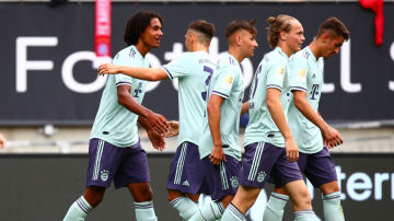 El Bayern de Múnich celebra un gol