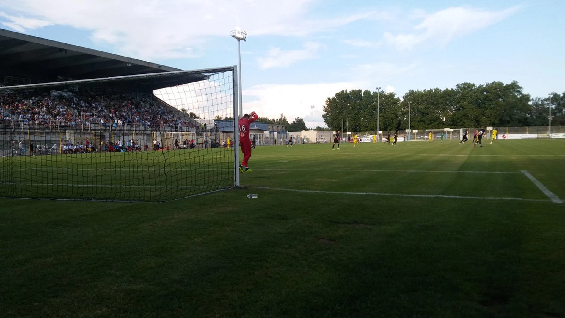 El Villarreal, en un amistoso El Villarreal, en un amistoso