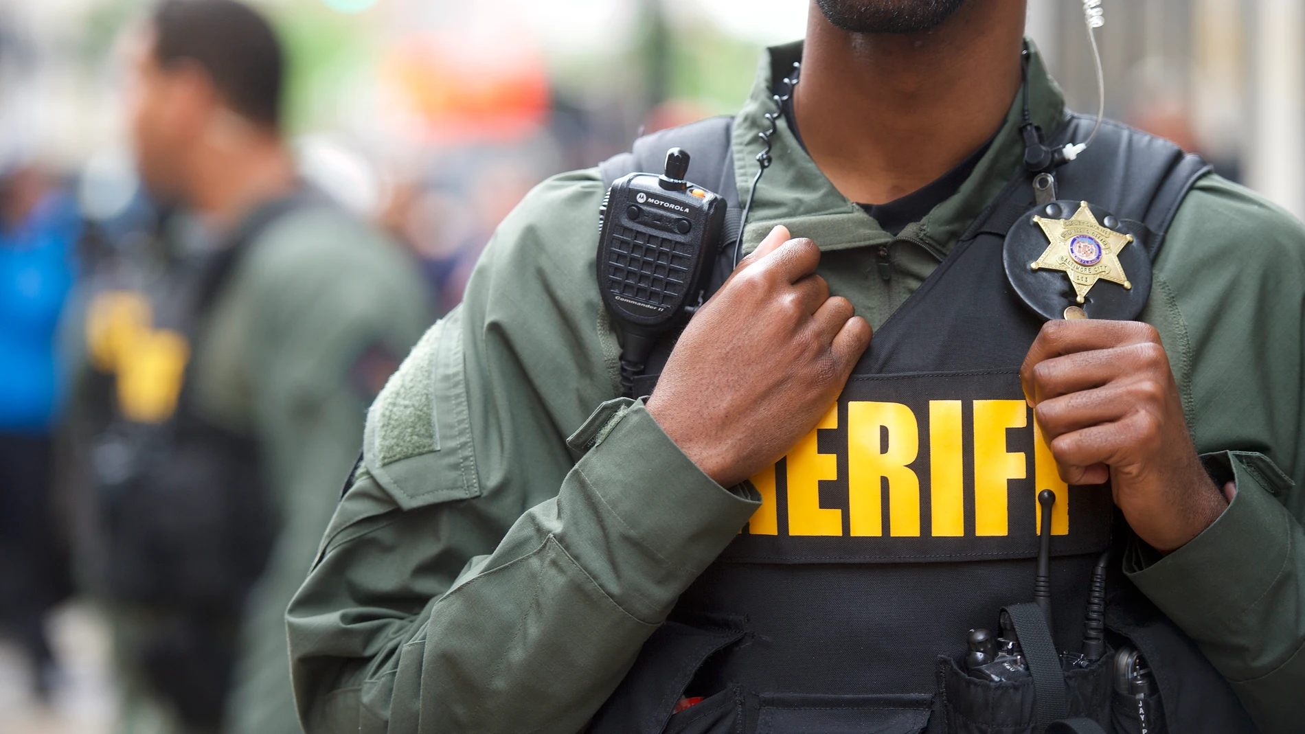 Fotografía de un Sheriff Fotografía de un Sheriff