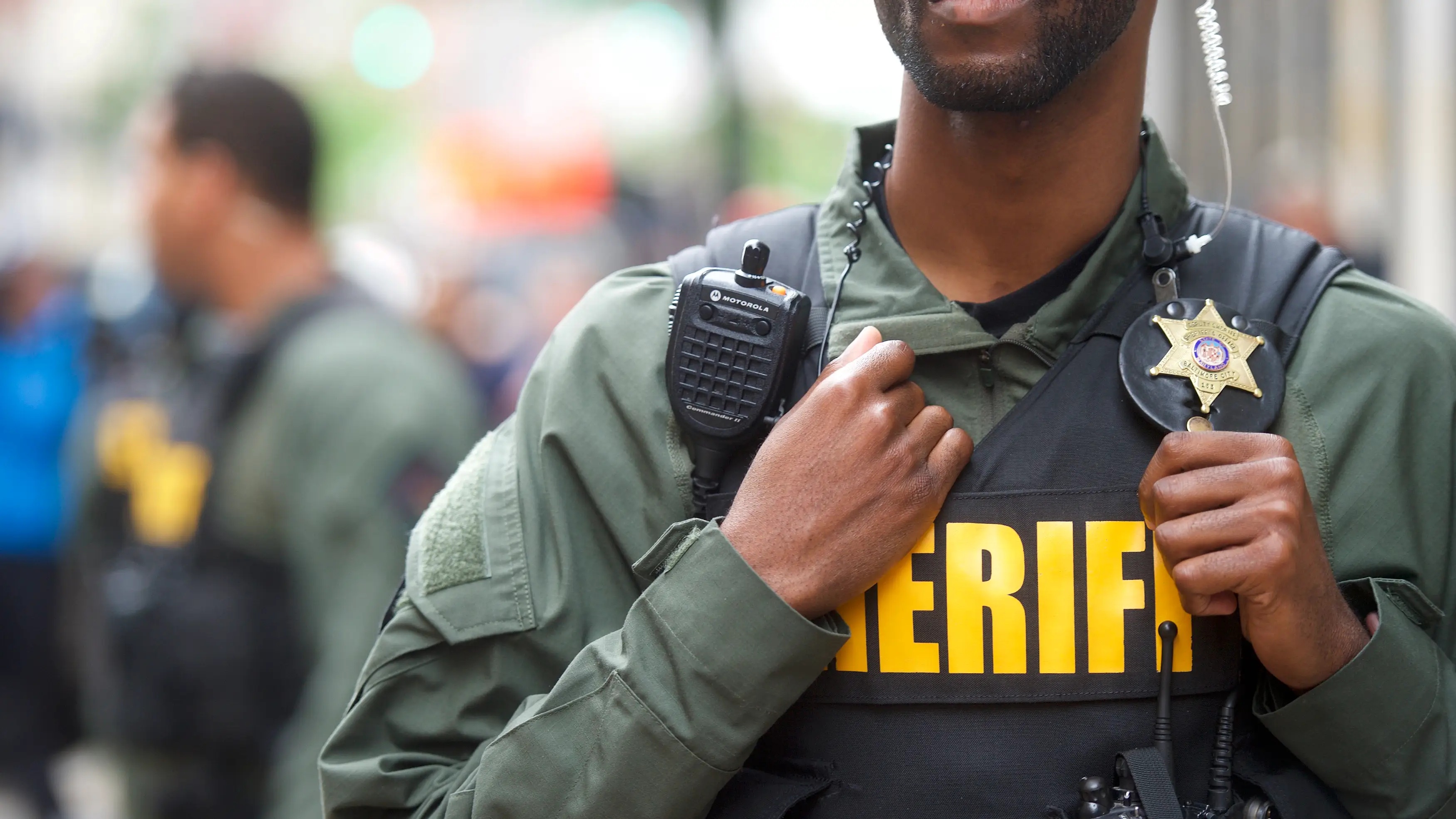 Fotografía de un Sheriff Fotografía de un Sheriff