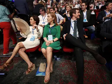 Soraya Sáenz de Santamaría, Ana Pastor y Pablo Casado Soraya Sáenz de Santamaría, Ana Pastor y Pablo Casado