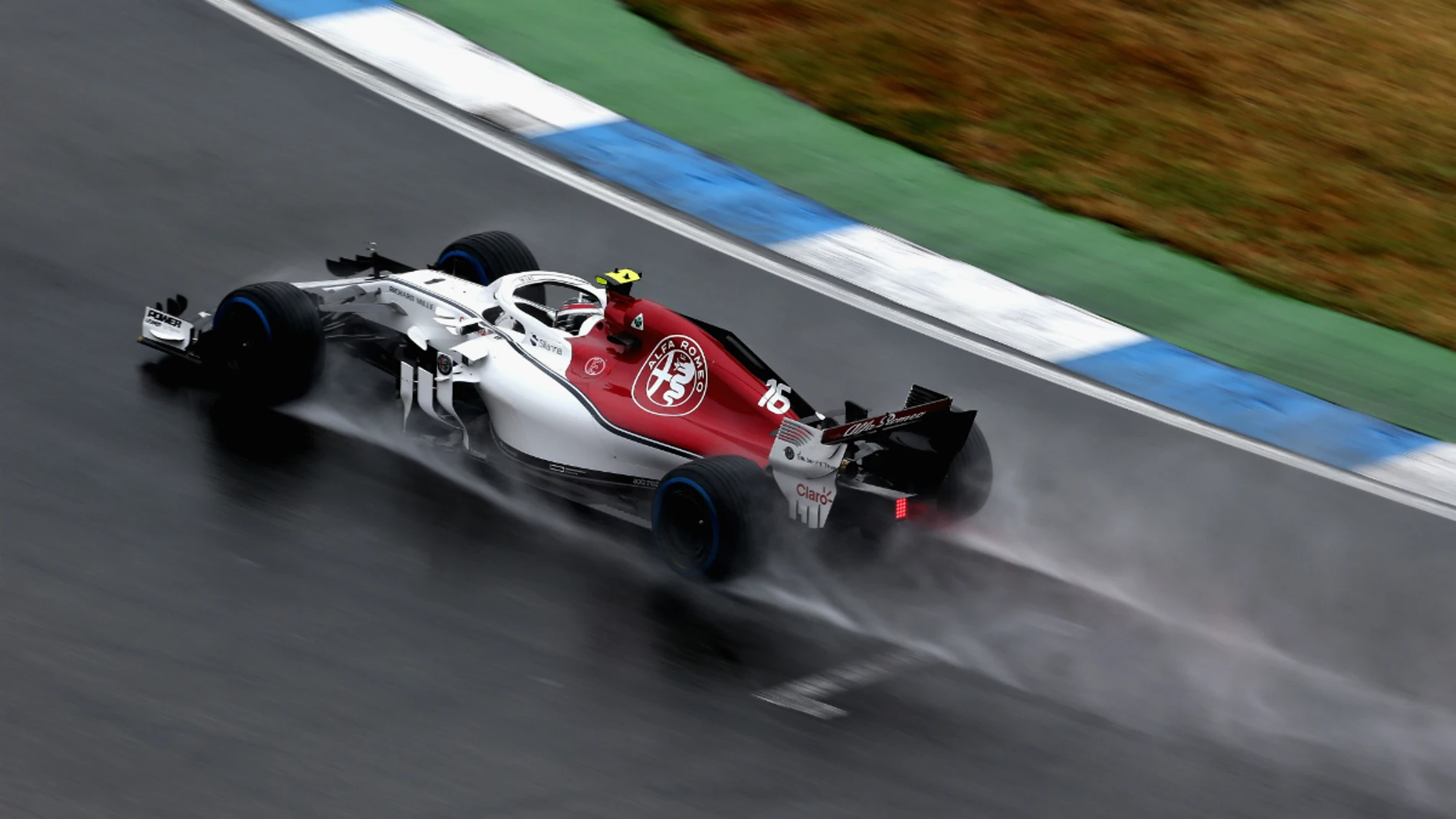 Charles Leclerc, en Alemania