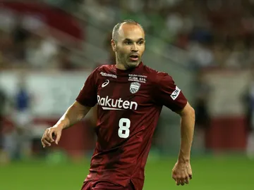 Andrés Iniesta, con el Vissel Kobe Andrés Iniesta, con el Vissel Kobe