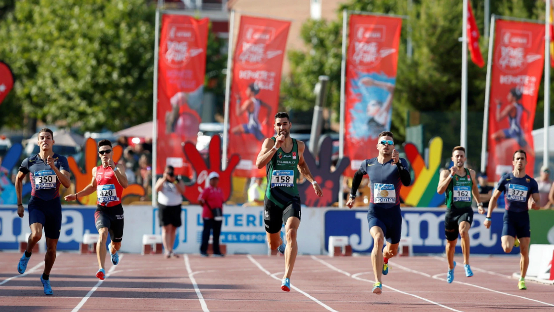 La final de los 400 del campeonato de España La final de los 400 del campeonato de España