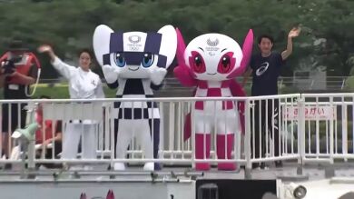 Japón presenta a Miraitowa y a Someity, las mascotas de los Juegos Olímpicos de Tokio 2020